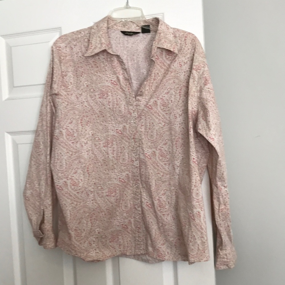 Gently worn long buttoned sleeved blouse
